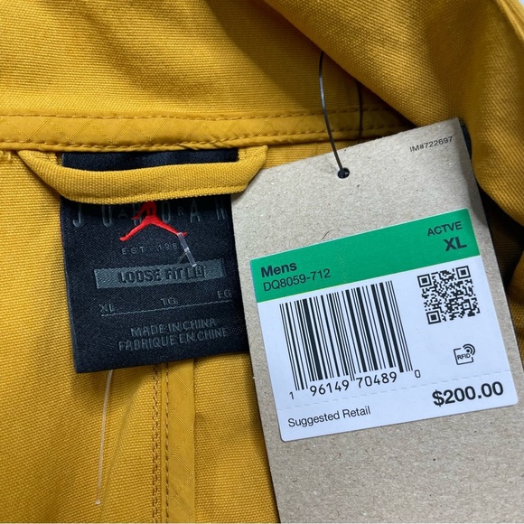 New Jordan 23 Engineered Men's Statement Jacket Size XL DQ8059-712 - Picture 10 of 12